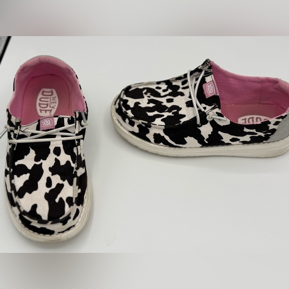 Hey Dude Other - Hey Dude Kids' Black and White Shoes